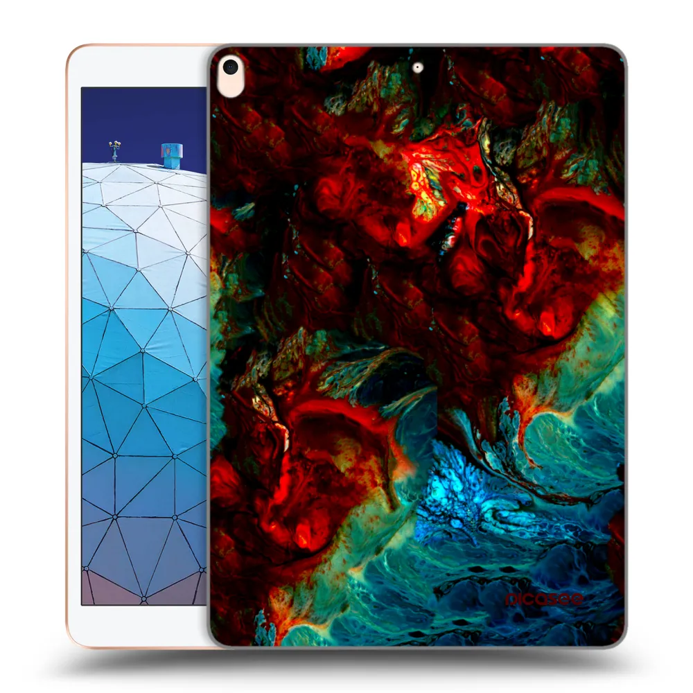 Picasee silikonski prozorni ovitek za Apple iPad Air 10.5" 2019 (3.gen) - Universe