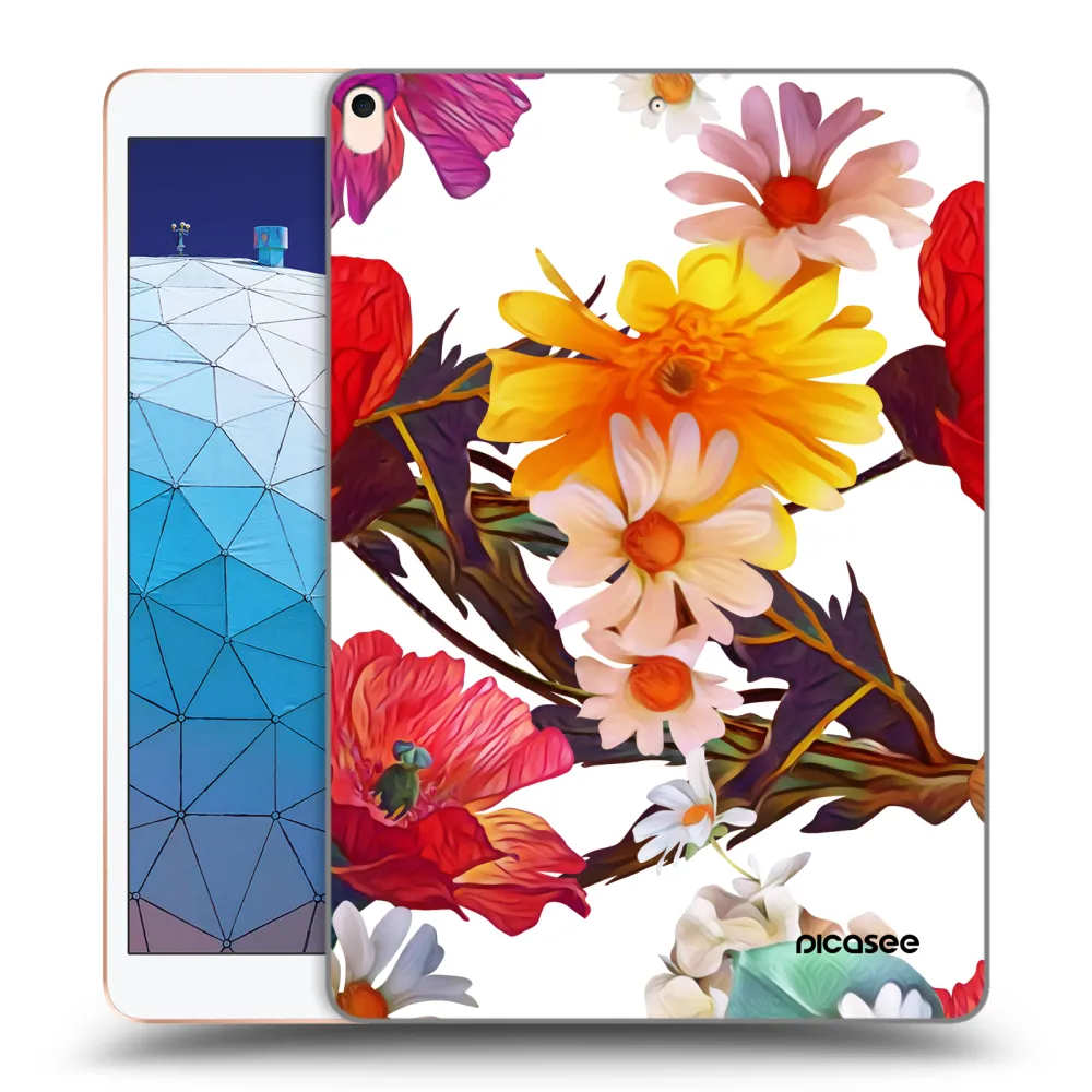 Picasee silikonski prozorni ovitek za Apple iPad Air 10.5" 2019 (3.gen) - Meadow