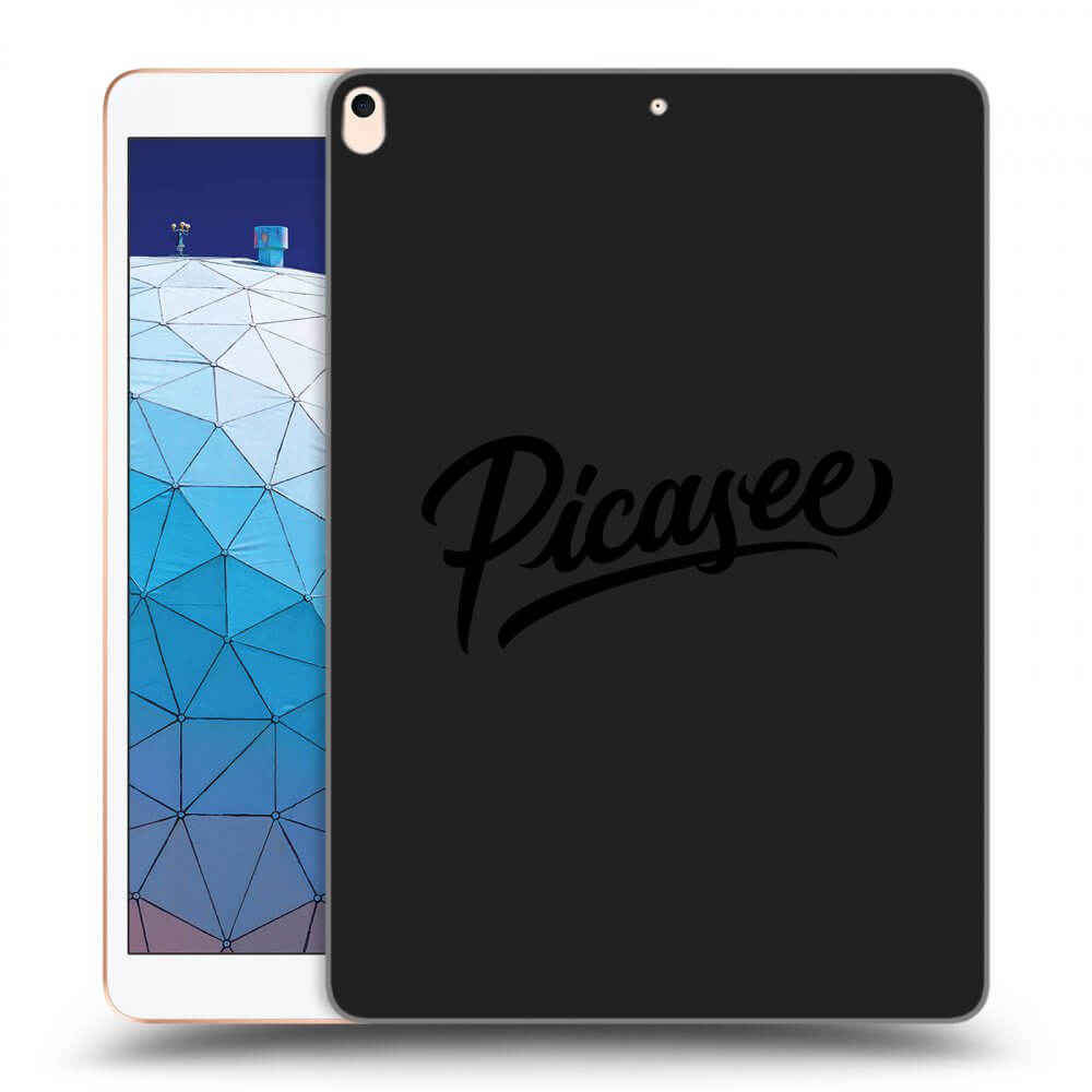 Picasee silikonski črni ovitek za Apple iPad Air 10.5" 2019 (3.gen) - Picasee - old logo - black