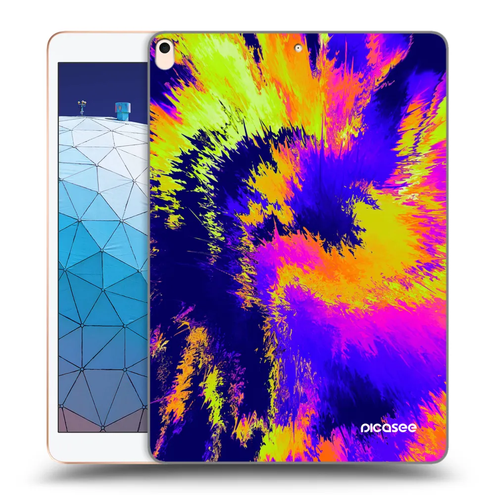 Picasee silikonski prozorni ovitek za Apple iPad Air 10.5" 2019 (3.gen) - Burn