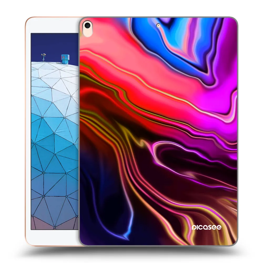 Picasee silikonski prozorni ovitek za Apple iPad Air 10.5" 2019 (3.gen) - Electric