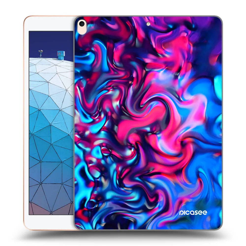 Picasee silikonski prozorni ovitek za Apple iPad Air 10.5" 2019 (3.gen) - Redlight