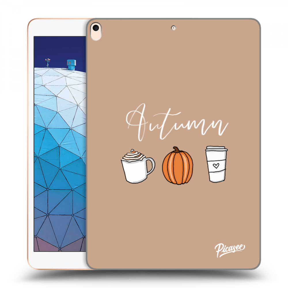 Picasee silikonski prozorni ovitek za Apple iPad Air 10.5" 2019 (3.gen) - Autumn