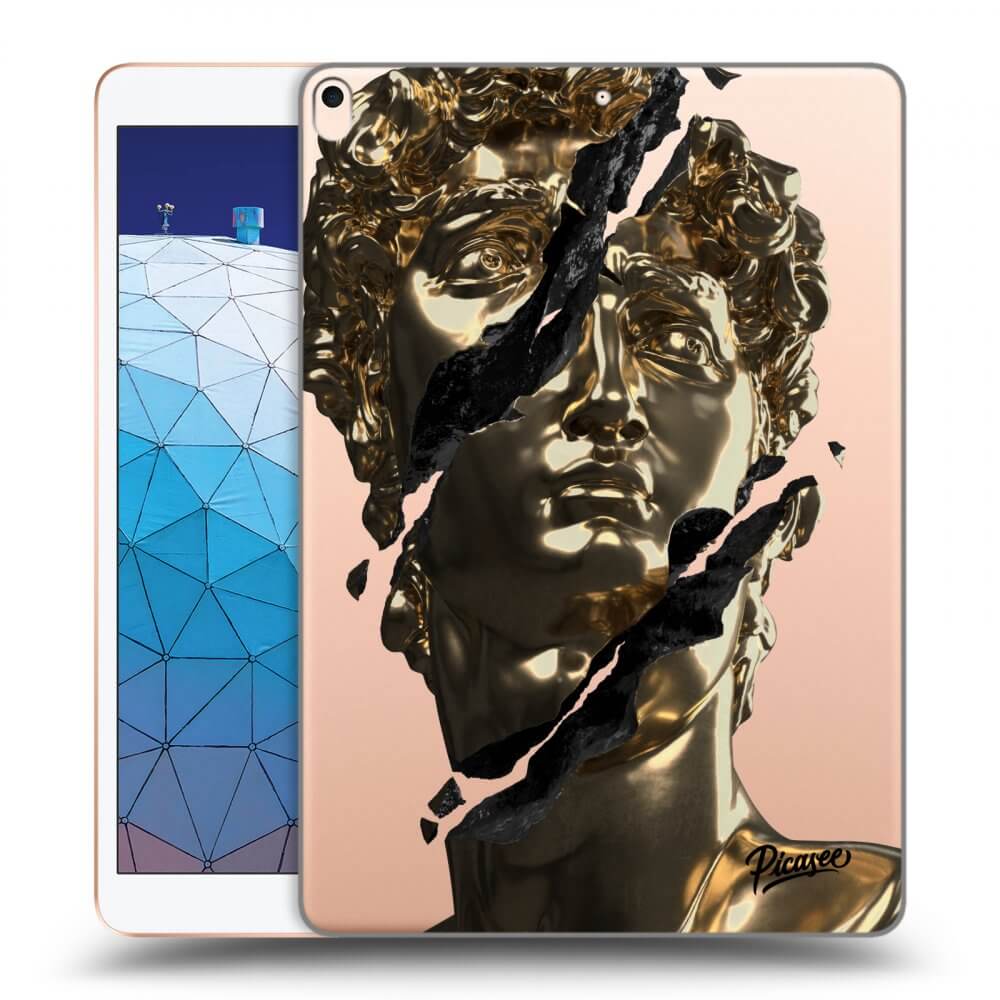 Picasee silikonski prozorni ovitek za Apple iPad Air 10.5" 2019 (3.gen) - Golder