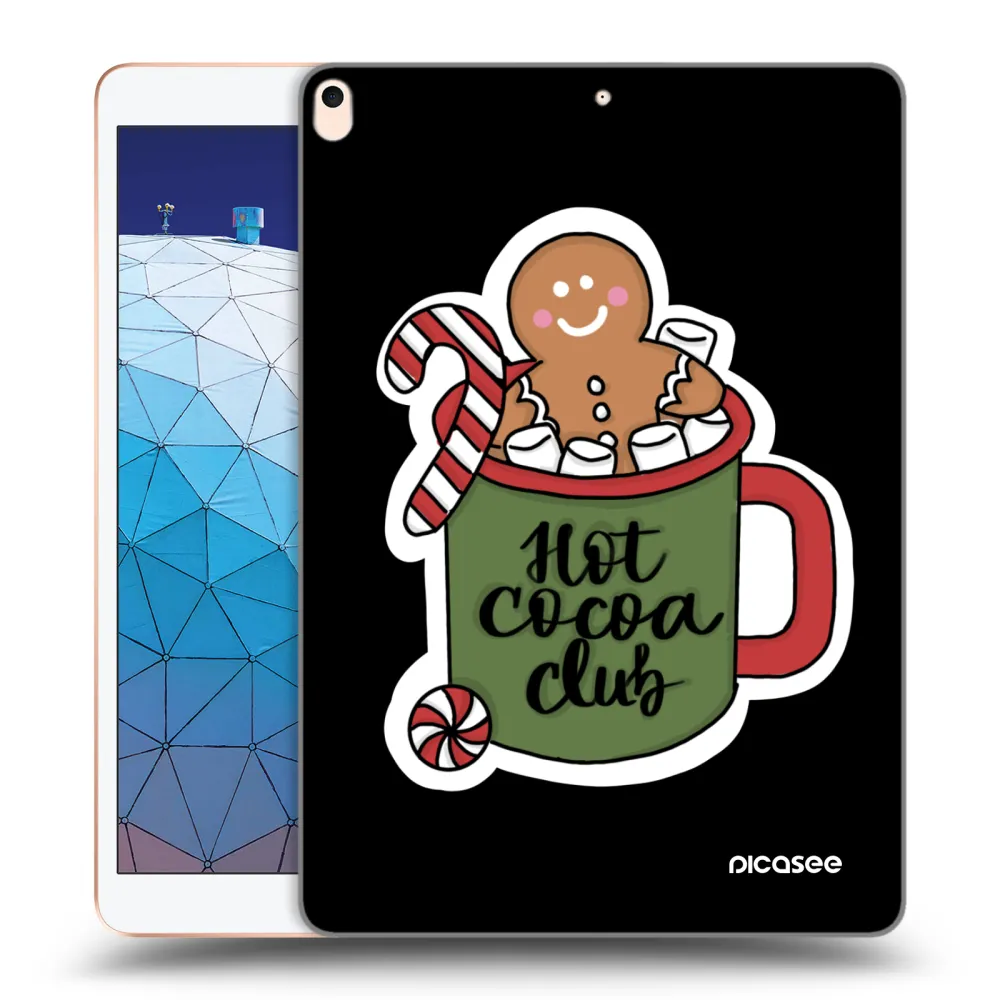 Picasee silikonski črni ovitek za Apple iPad Air 10.5" 2019 (3.gen) - Hot Cocoa Club