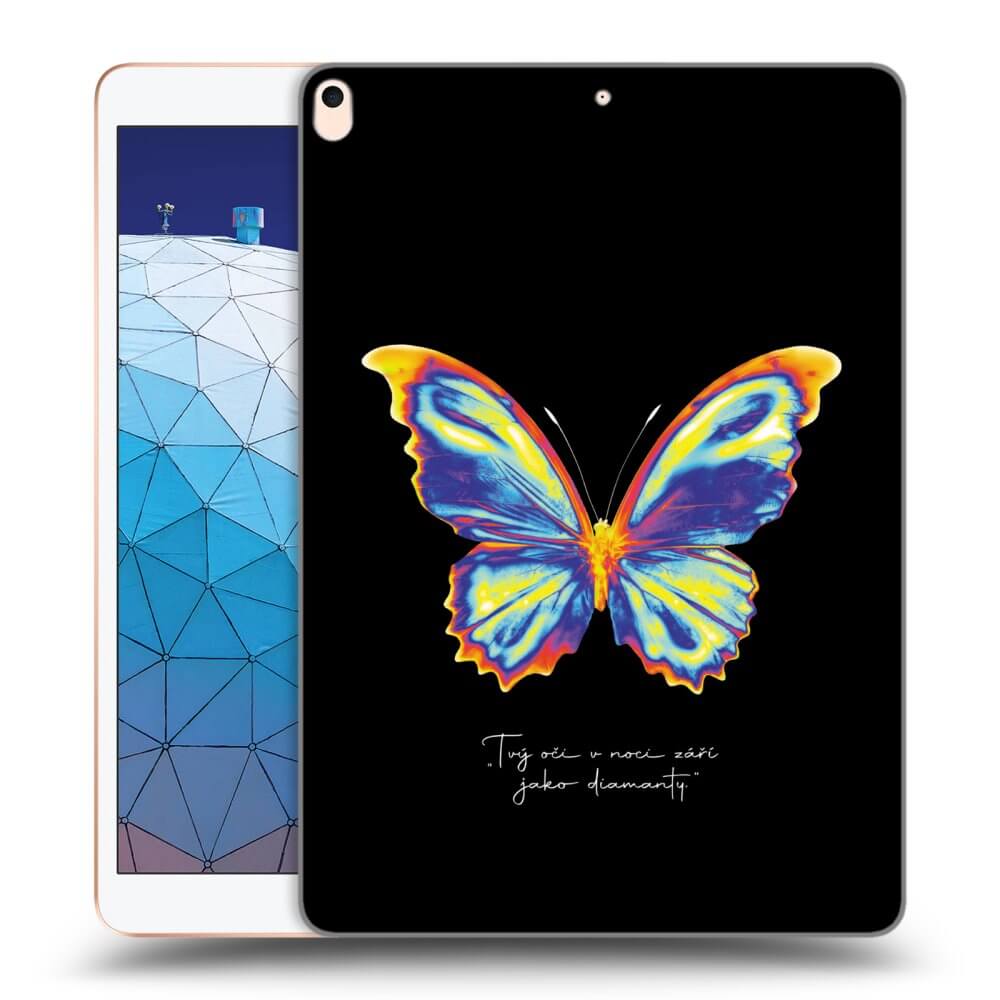 Picasee silikonski črni ovitek za Apple iPad Air 10.5" 2019 (3.gen) - Diamanty Black