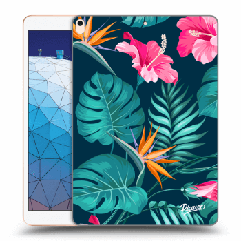 Picasee silikonski prozorni ovitek za Apple iPad Air 10.5" 2019 (3.gen) - Pink Monstera