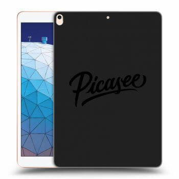 Picasee silikonski črni ovitek za Apple iPad Air 10.5" 2019 (3.gen) - Picasee - old logo - black