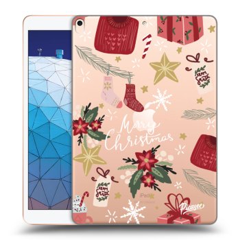 Picasee silikonski prozorni ovitek za Apple iPad Air 10.5" 2019 (3.gen) - Christmas