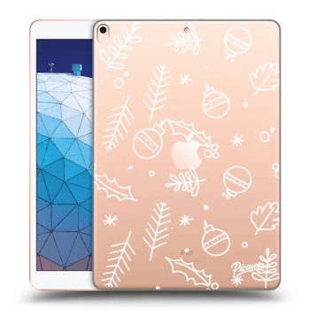 Picasee silikonski prozorni ovitek za Apple iPad Air 10.5" 2019 (3.gen) - Mistletoe