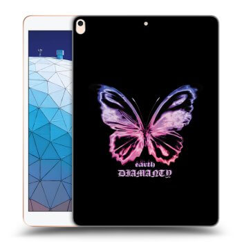 Picasee silikonski prozorni ovitek za Apple iPad Air 10.5" 2019 (3.gen) - Diamanty Purple