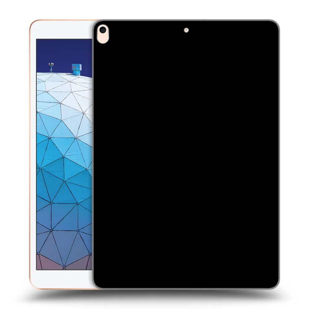 Picasee silikonski črni ovitek za Apple iPad Air 10.5" 2019 (3.gen) - Picasee - new logo - black