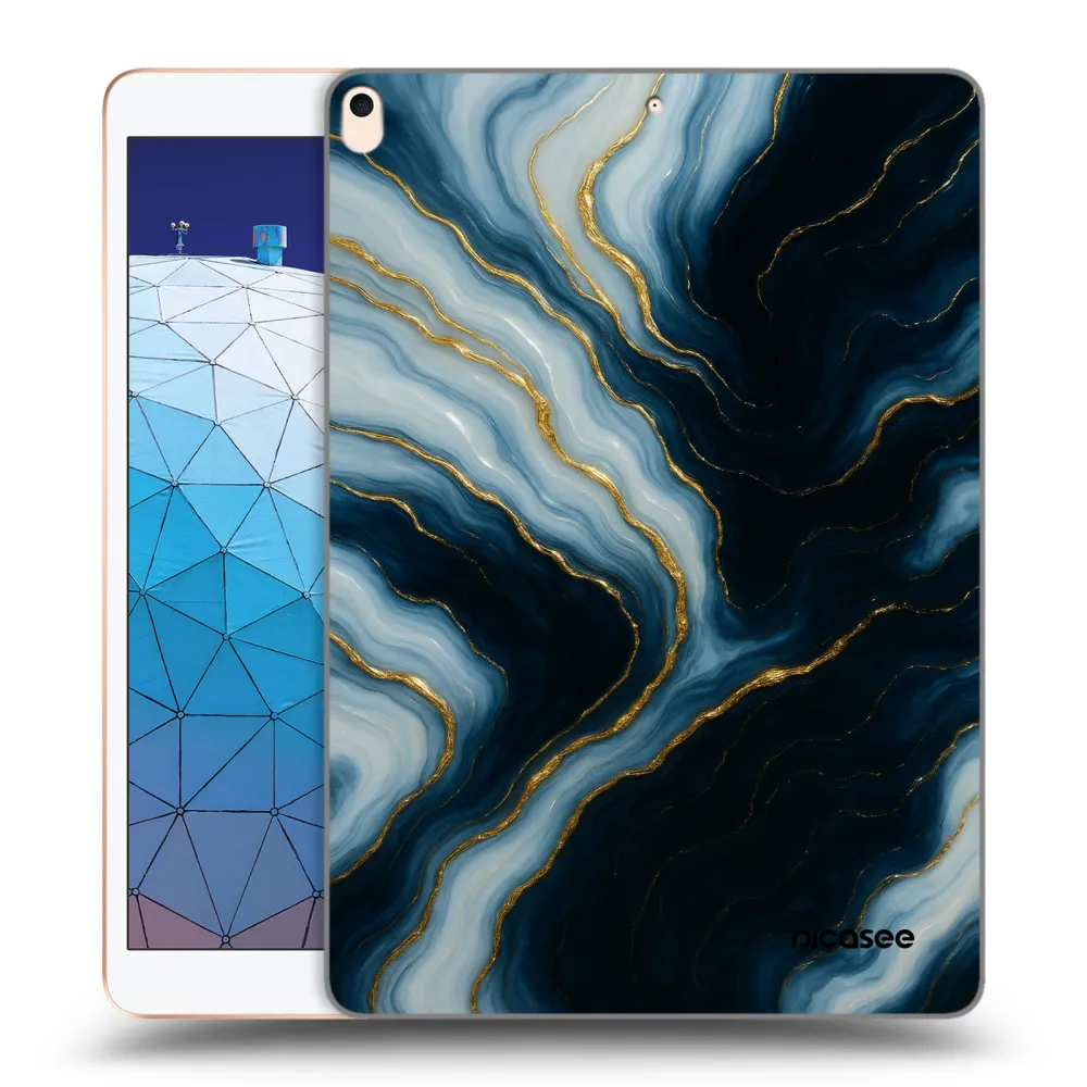 Picasee silikonski prozorni ovitek za Apple iPad Air 10.5" 2019 (3.gen) - Luna