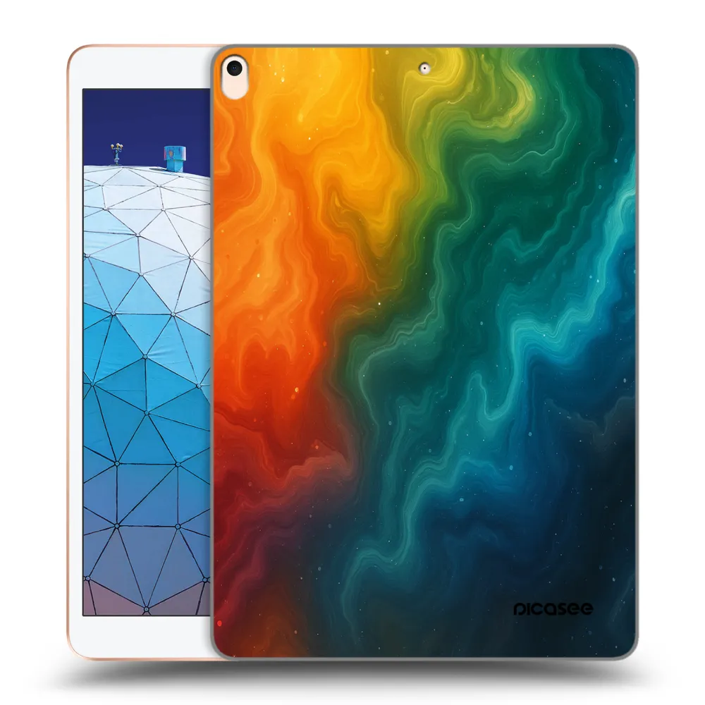 Picasee silikonski prozorni ovitek za Apple iPad Air 10.5" 2019 (3.gen) - Solar