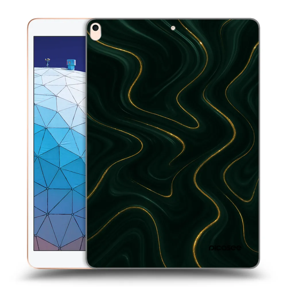 Picasee silikonski prozorni ovitek za Apple iPad Air 10.5" 2019 (3.gen) - Vawes