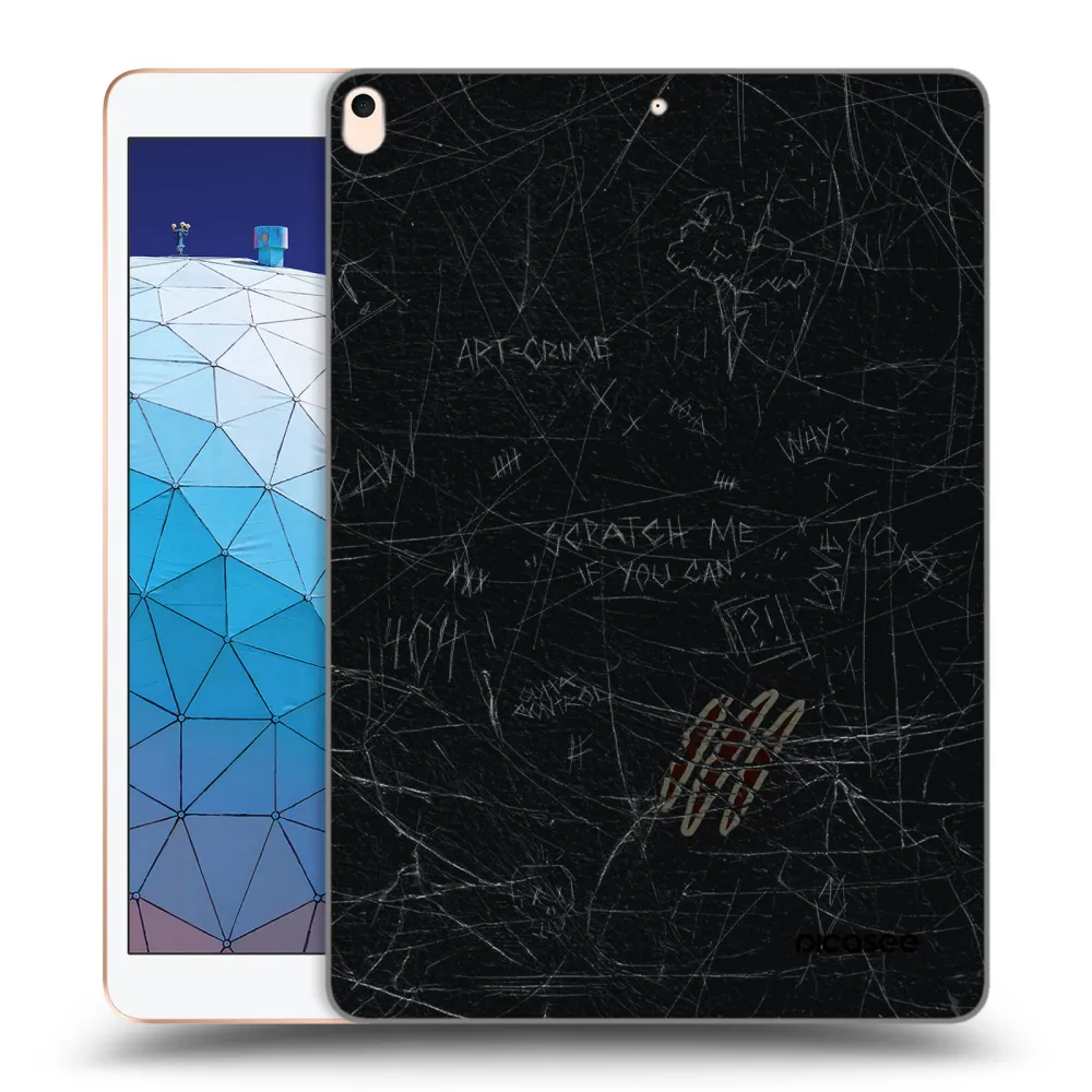 Picasee silikonski prozorni ovitek za Apple iPad Air 10.5" 2019 (3.gen) - SCRATCH