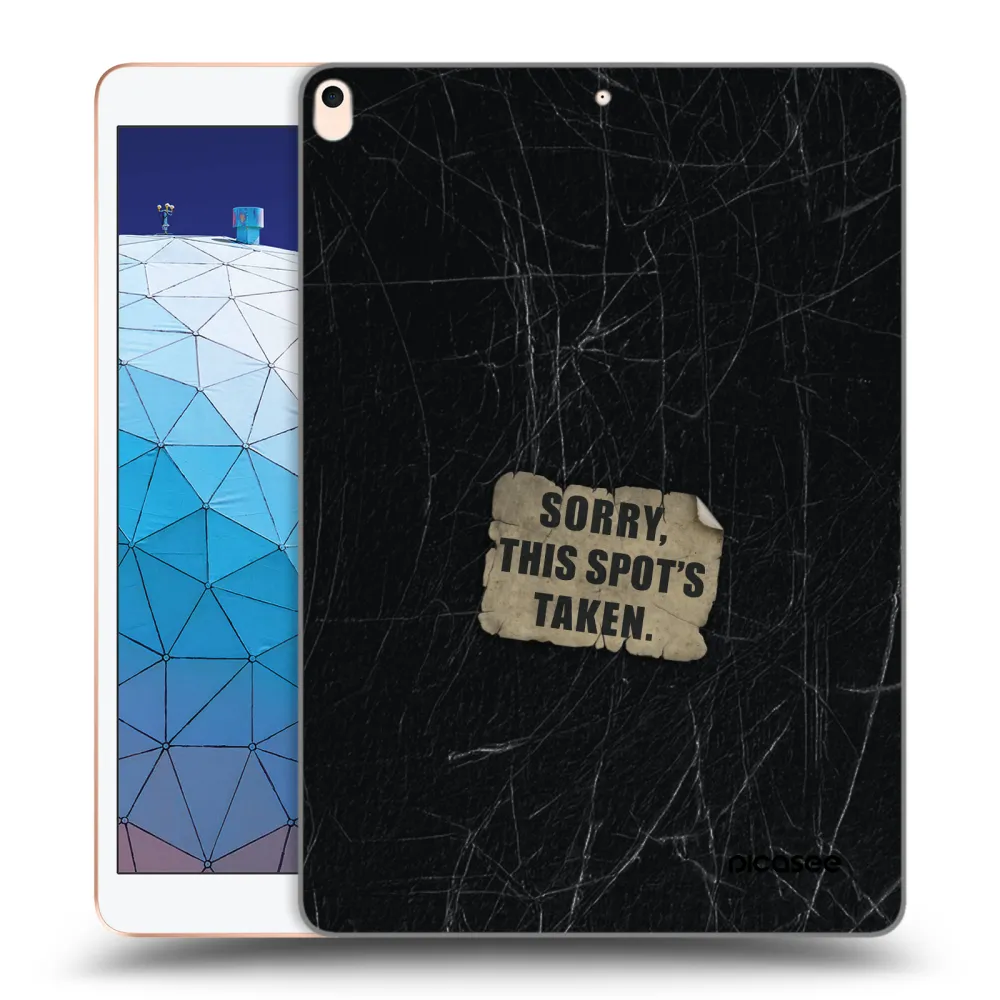 Picasee silikonski prozorni ovitek za Apple iPad Air 10.5" 2019 (3.gen) - SORRY