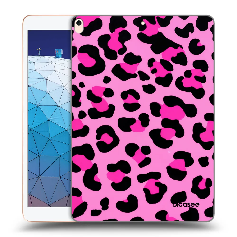 Picasee silikonski prozorni ovitek za Apple iPad Air 10.5" 2019 (3.gen) - Pink Tiger