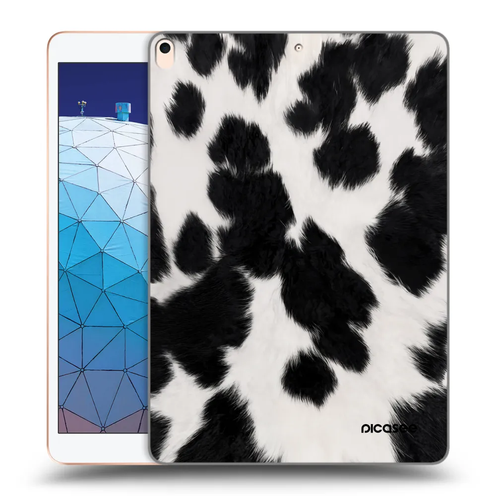 Picasee silikonski prozorni ovitek za Apple iPad Air 10.5" 2019 (3.gen) - Black Moo