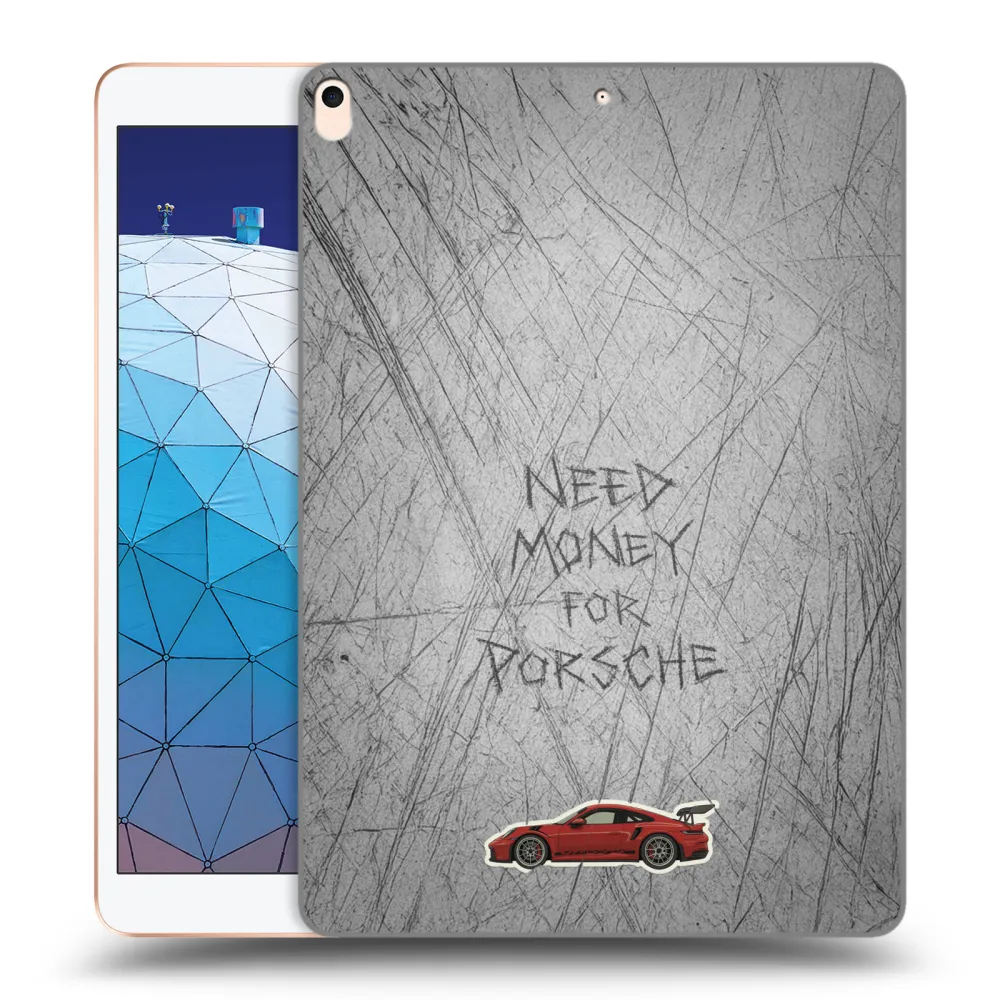 Picasee silikonski prozorni ovitek za Apple iPad Air 10.5" 2019 (3.gen) - Garage Scratch