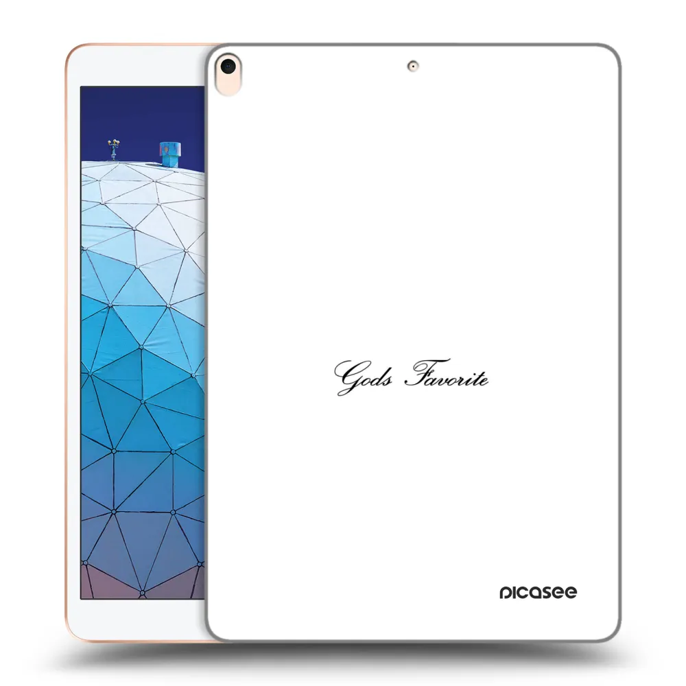 Picasee silikonski prozorni ovitek za Apple iPad Air 10.5" 2019 (3.gen) - Gods Favorite
