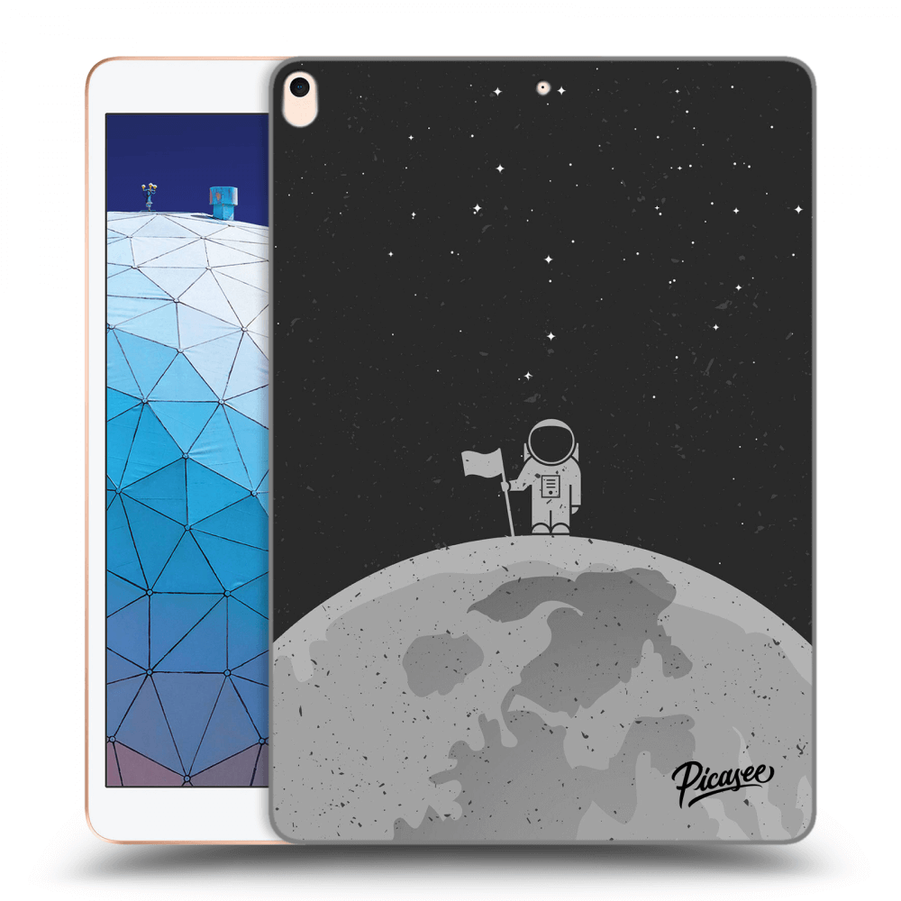 Picasee silikonski črni ovitek za Apple iPad Air 10.5" 2019 (3.gen) - Astronaut