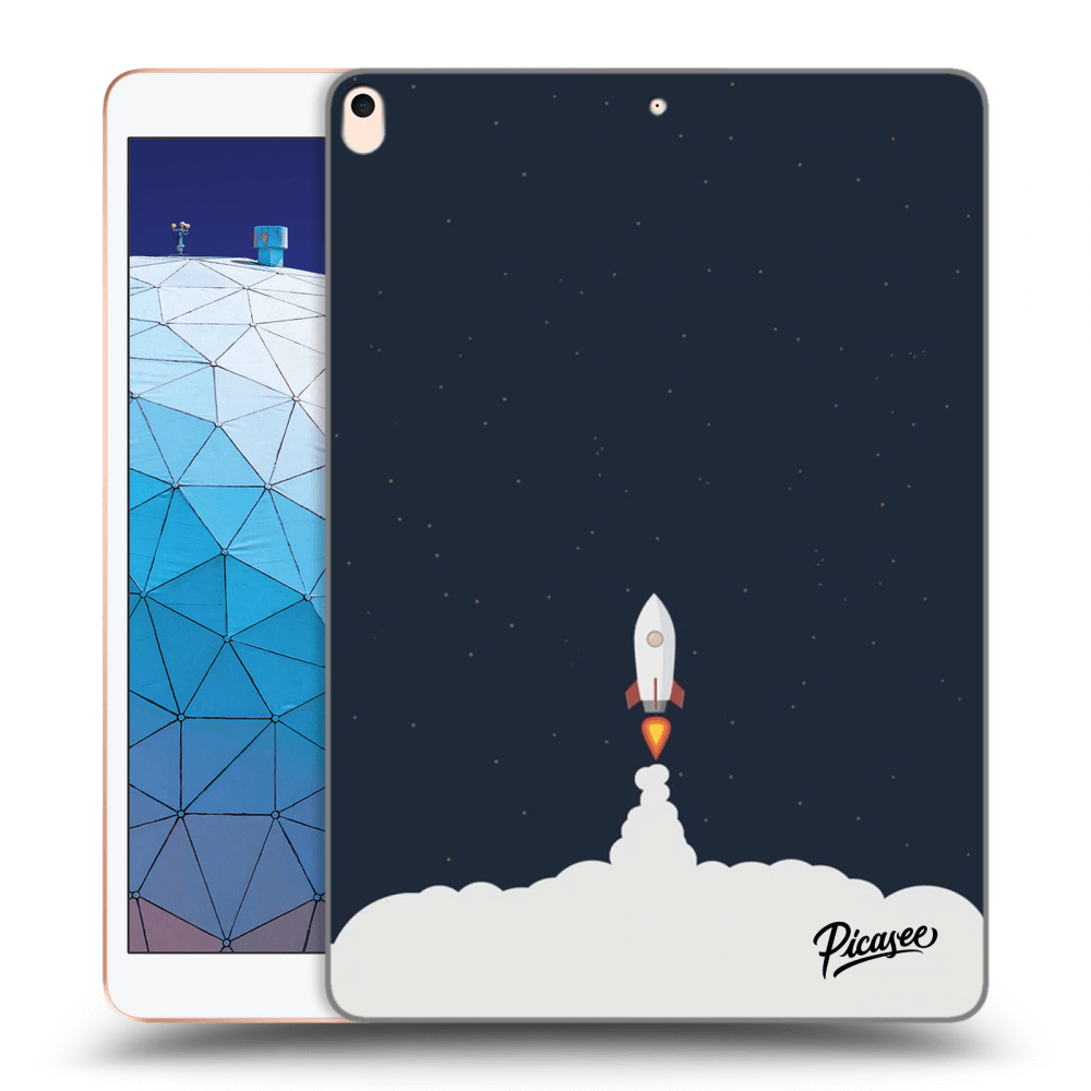 Picasee silikonski črni ovitek za Apple iPad Air 10.5" 2019 (3.gen) - Astronaut 2