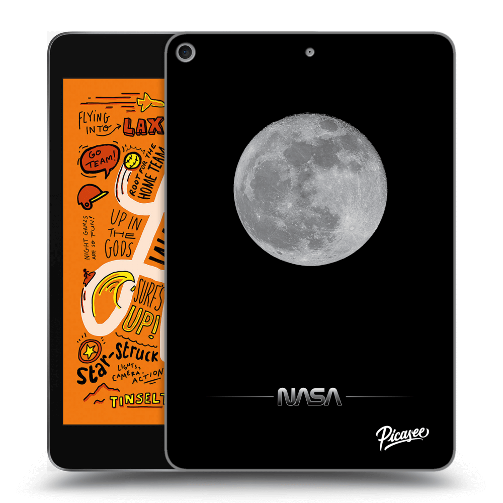 Picasee silikonski prozorni ovitek za Apple iPad mini 2019 (5. gen) - Moon Minimal