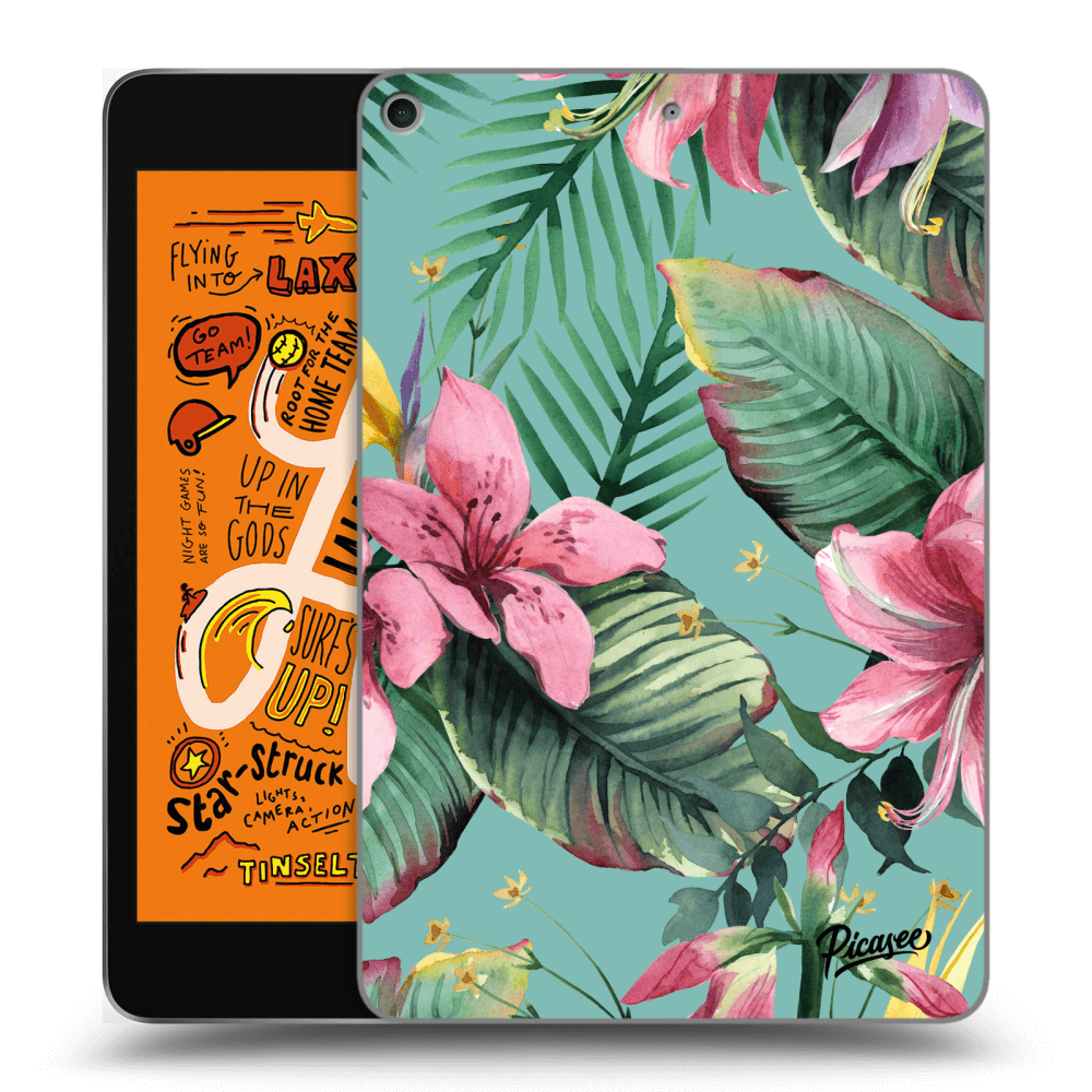 Picasee silikonski črni ovitek za Apple iPad mini 2019 (5. gen) - Hawaii