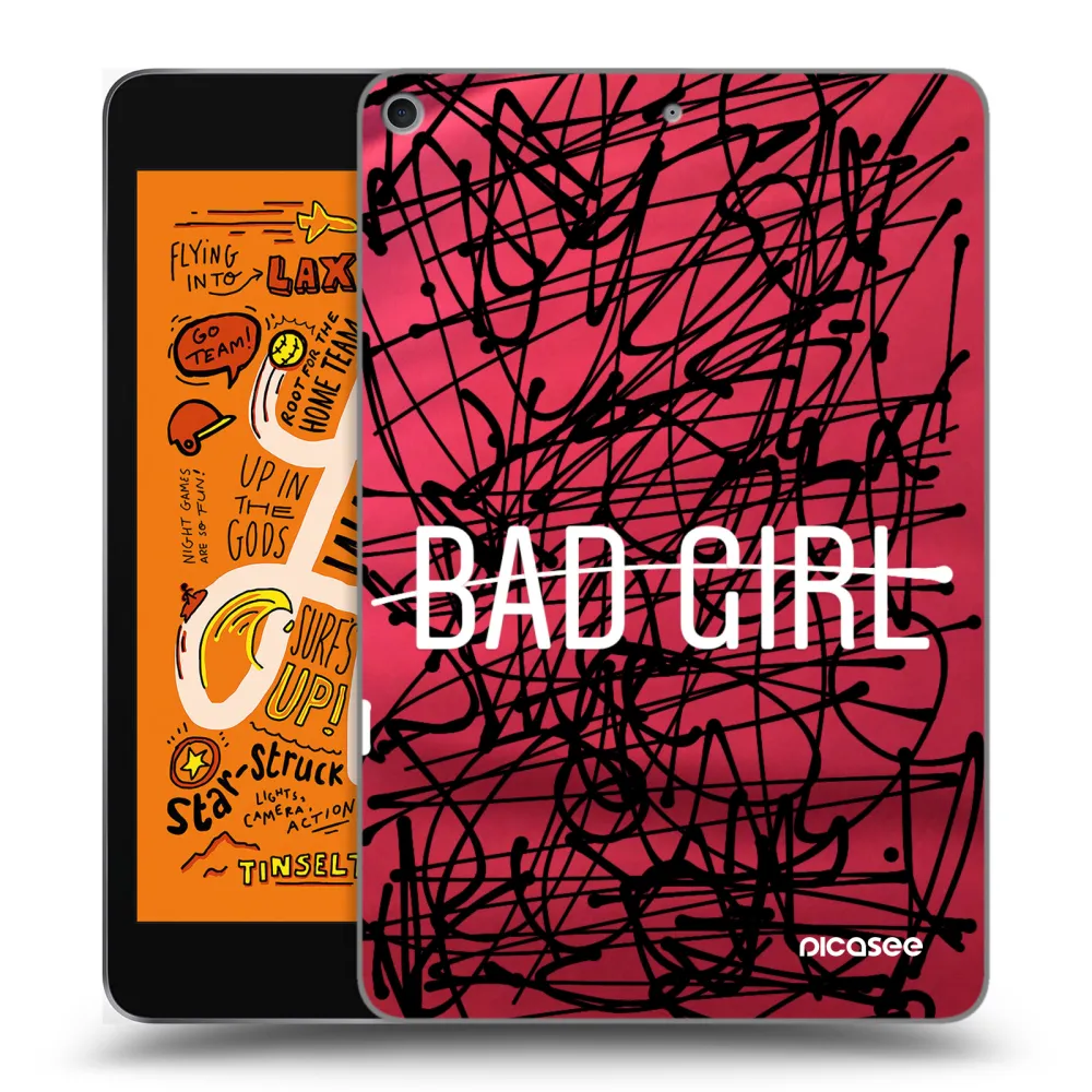 Picasee silikonski prozorni ovitek za Apple iPad mini 2019 (5. gen) - Bad girl