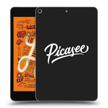 Picasee silikonski črni ovitek za Apple iPad mini 2019 (5. gen) - Picasee - old logo - white