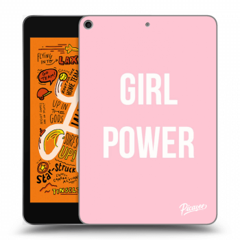 Picasee silikonski črni ovitek za Apple iPad mini 2019 (5. gen) - Girl power