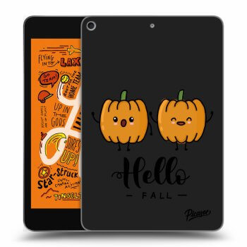 Picasee silikonski črni ovitek za Apple iPad mini 2019 (5. gen) - Hallo Fall