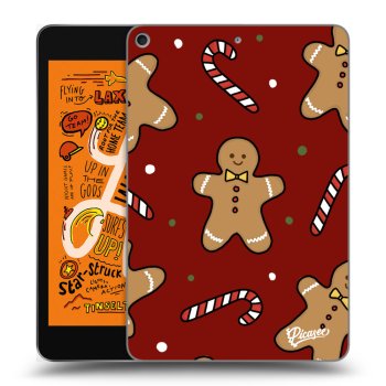 Picasee silikonski črni ovitek za Apple iPad mini 2019 (5. gen) - Gingerbread 2