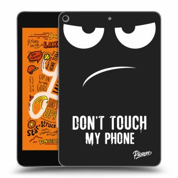 Picasee silikonski črni ovitek za Apple iPad mini 2019 (5. gen) - Don't Touch My Phone