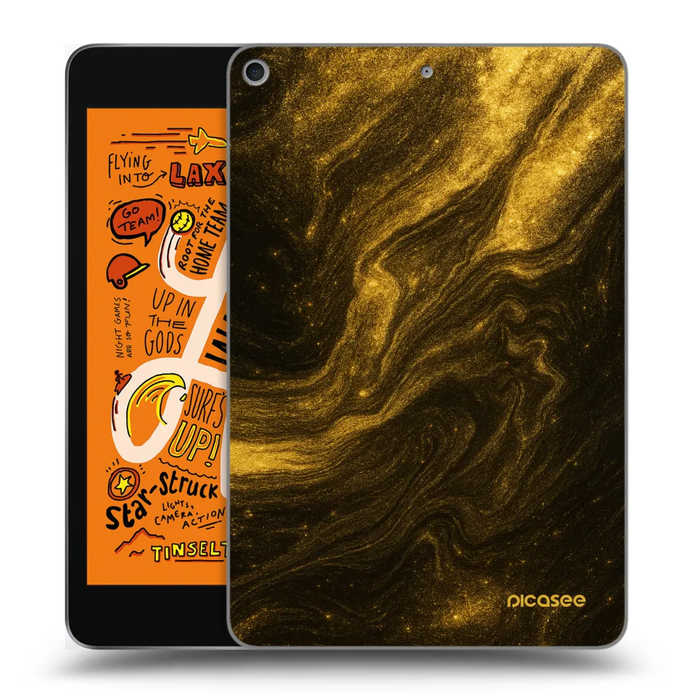 Picasee silikonski prozorni ovitek za Apple iPad mini 2019 (5. gen) - Black