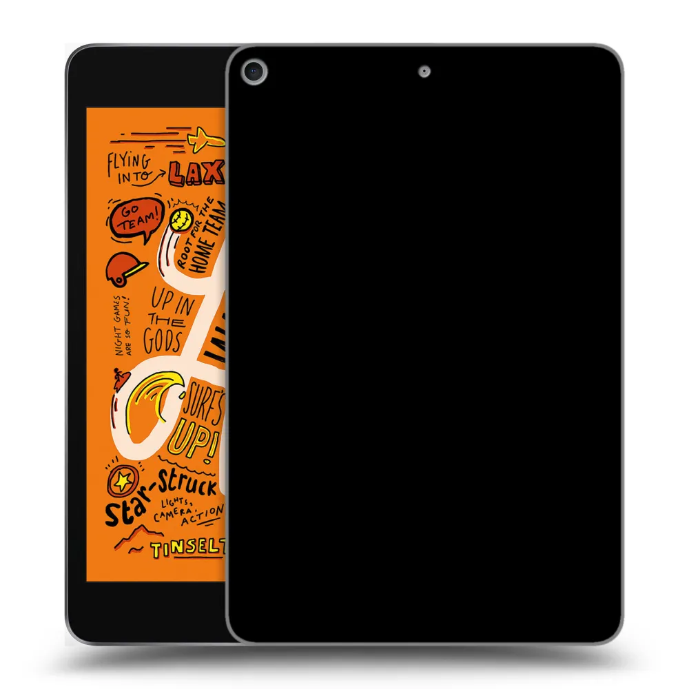 Picasee silikonski črni ovitek za Apple iPad mini 2019 (5. gen) - Picasee - new logo - black