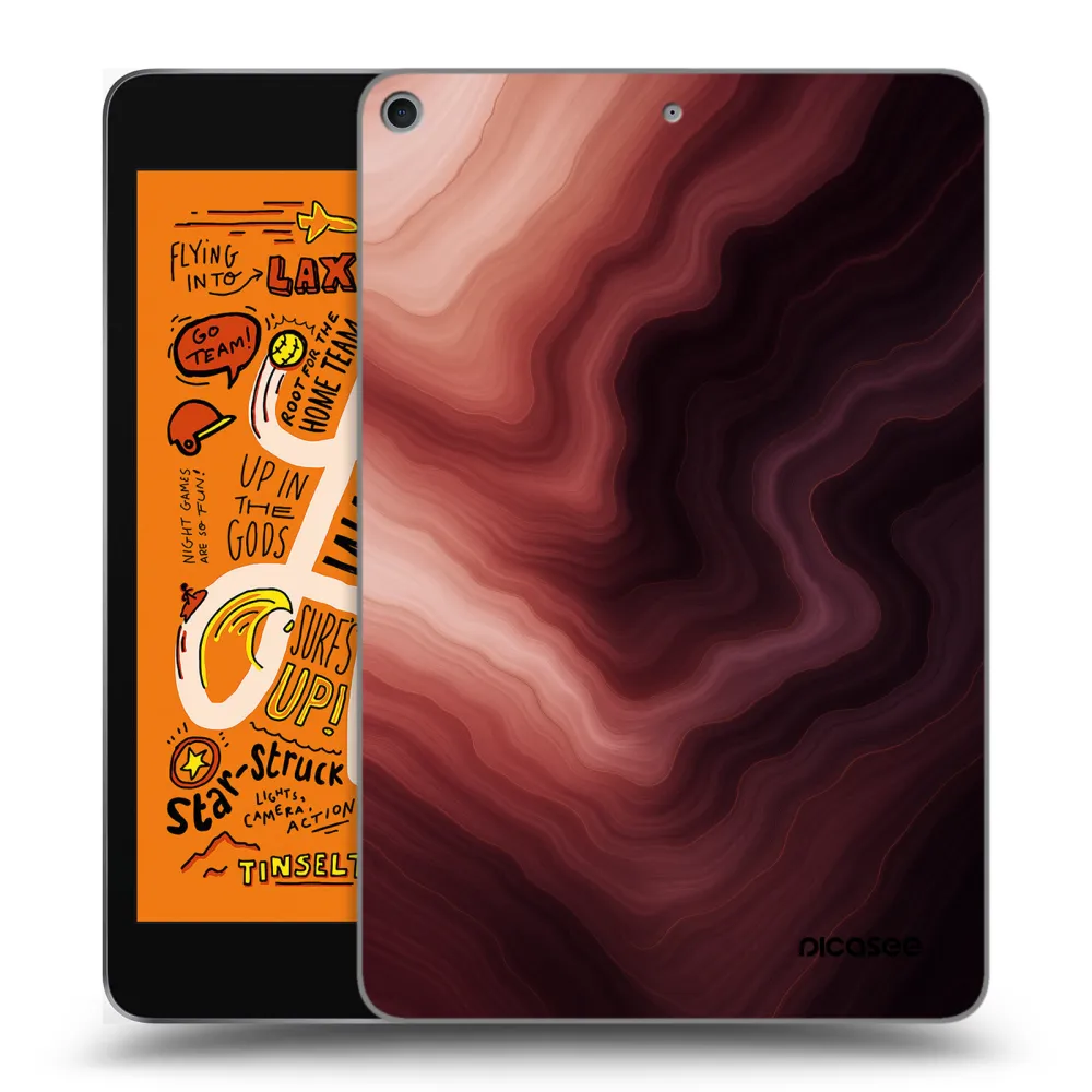 Picasee silikonski prozorni ovitek za Apple iPad mini 2019 (5. gen) - Rouge