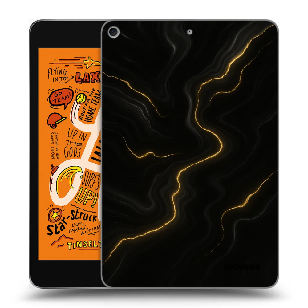 Picasee silikonski prozorni ovitek za Apple iPad mini 2019 (5. gen) - Thunder