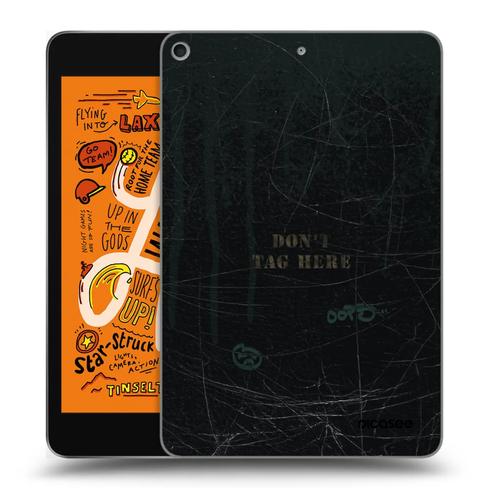Picasee silikonski prozorni ovitek za Apple iPad mini 2019 (5. gen) - DON´T TAG