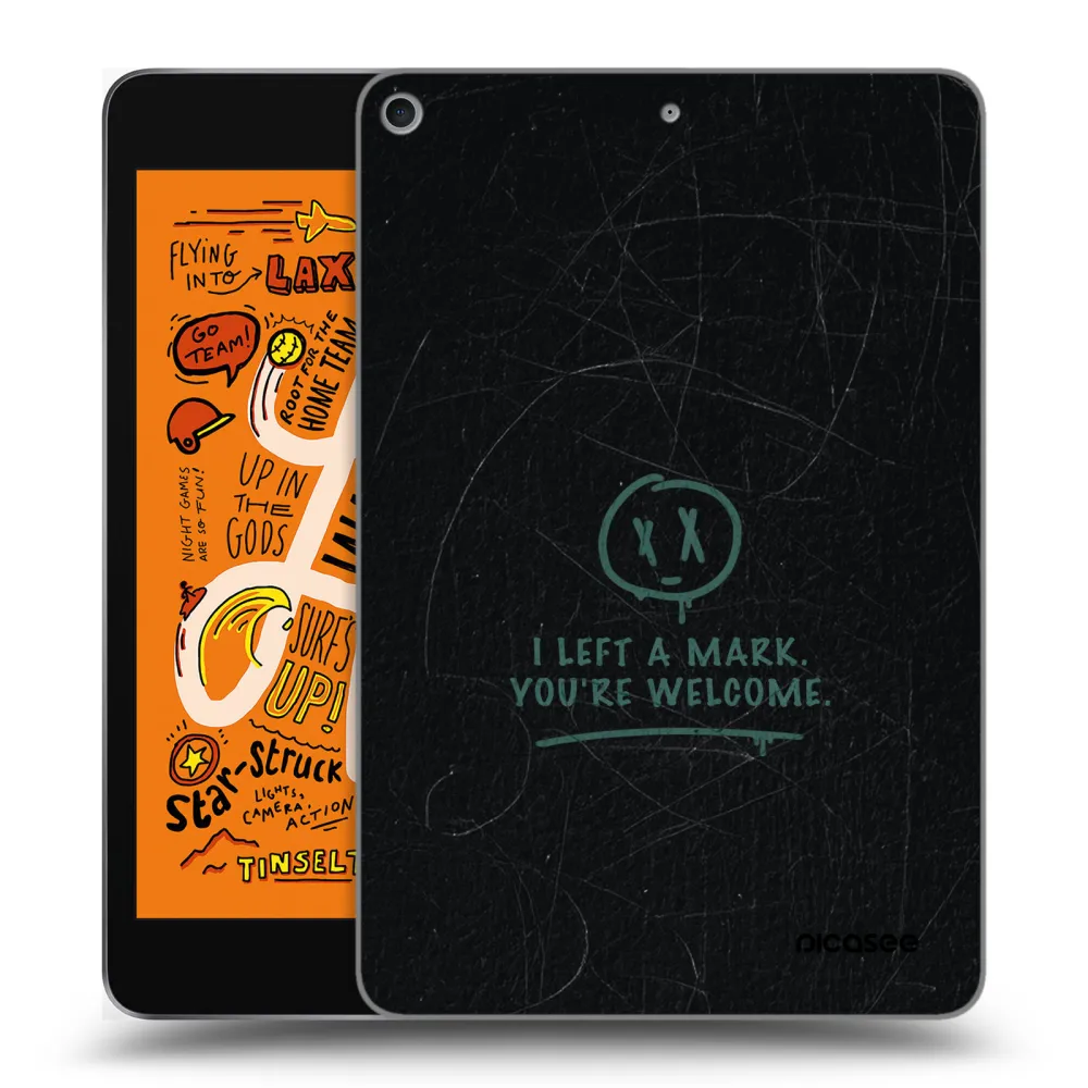 Picasee silikonski prozorni ovitek za Apple iPad mini 2019 (5. gen) - LEFT A MARK