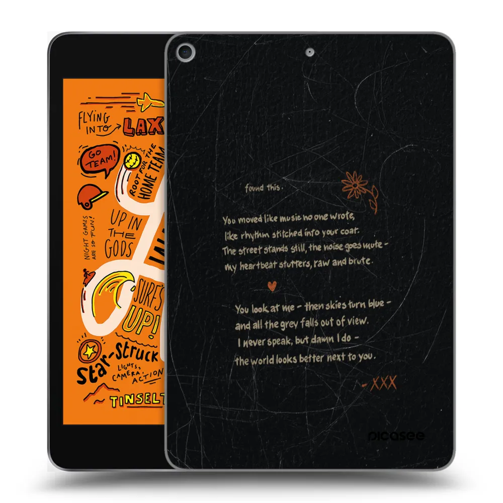 Picasee silikonski prozorni ovitek za Apple iPad mini 2019 (5. gen) - POET