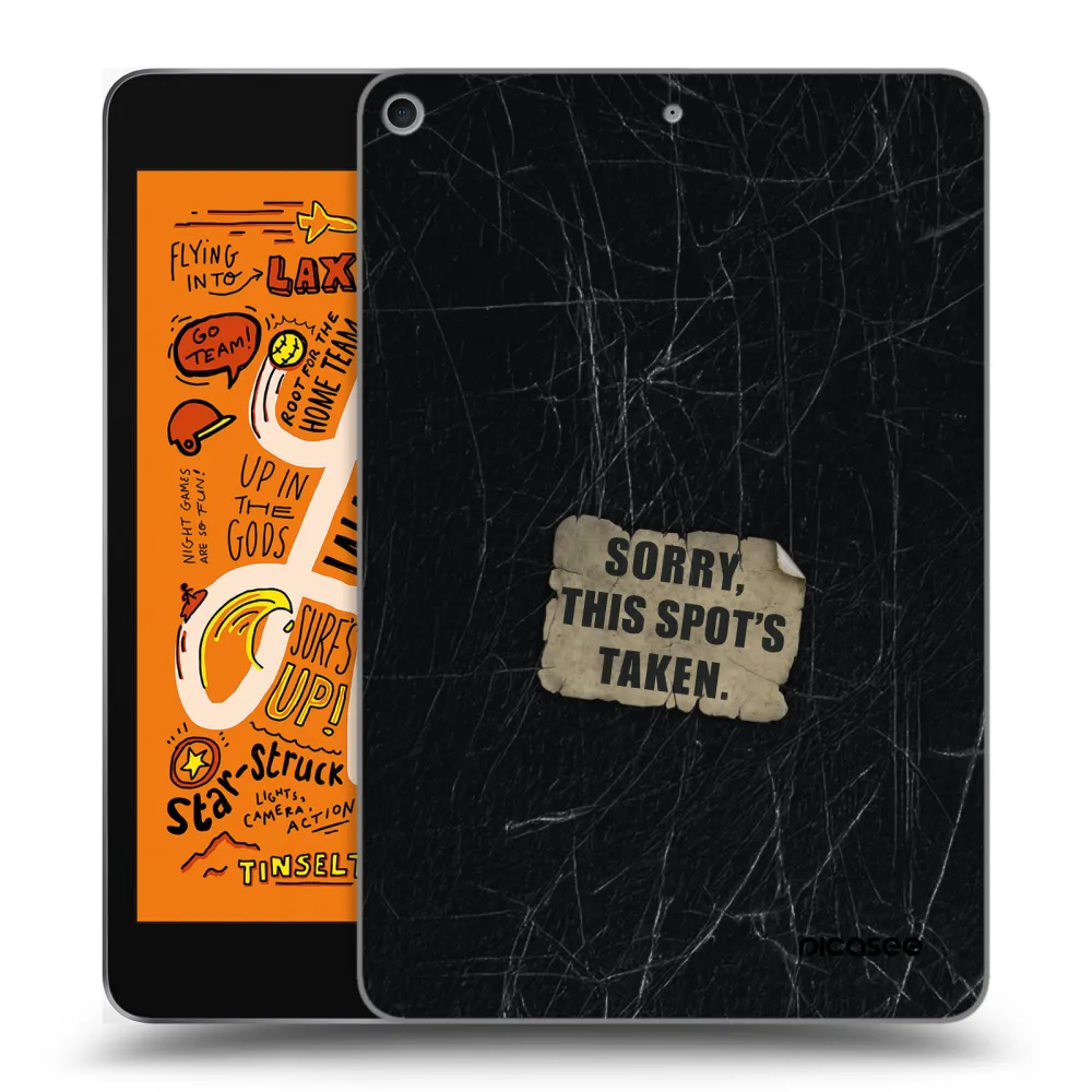 Picasee silikonski prozorni ovitek za Apple iPad mini 2019 (5. gen) - SORRY