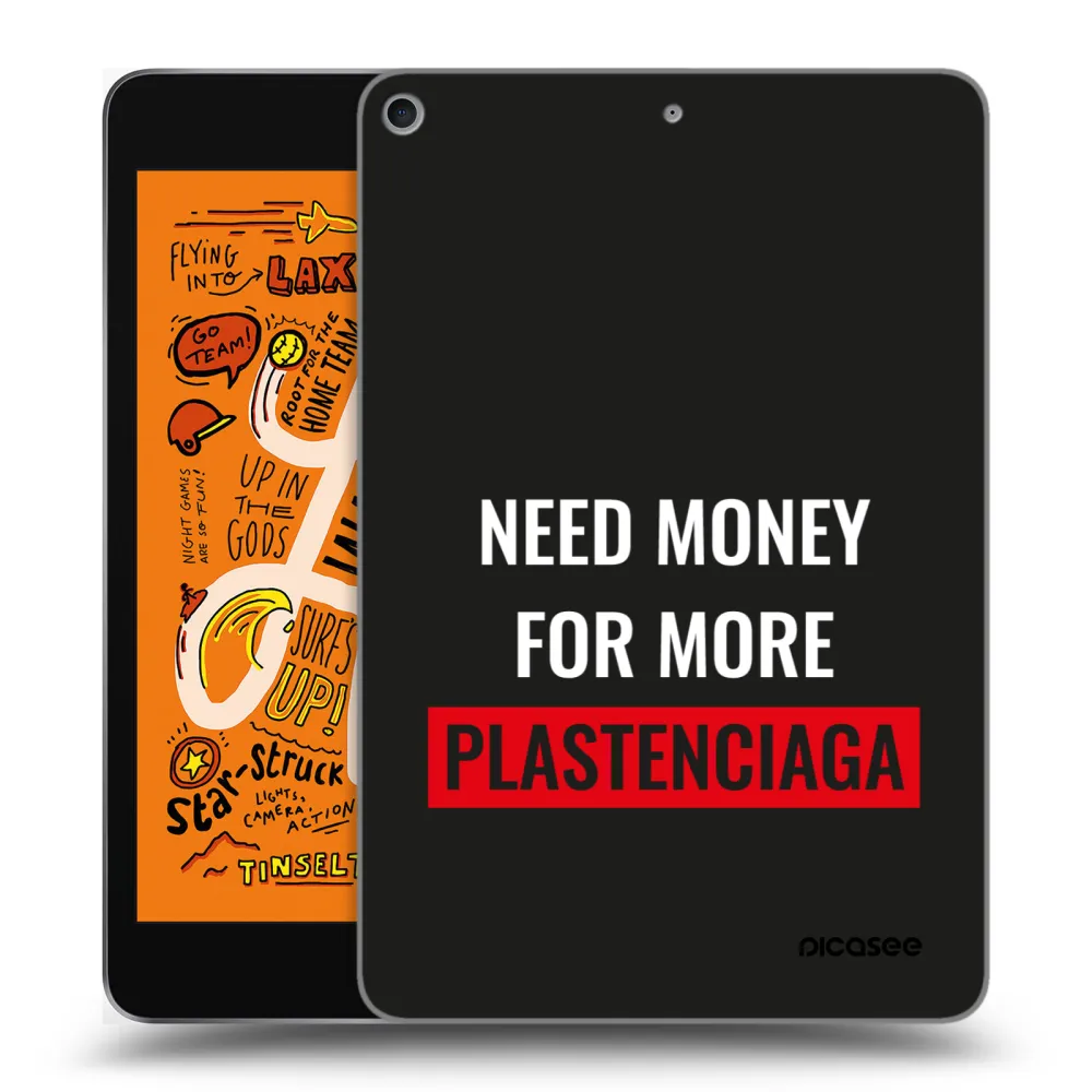 Picasee silikonski prozorni ovitek za Apple iPad mini 2019 (5. gen) - More PLASTENCIAGA