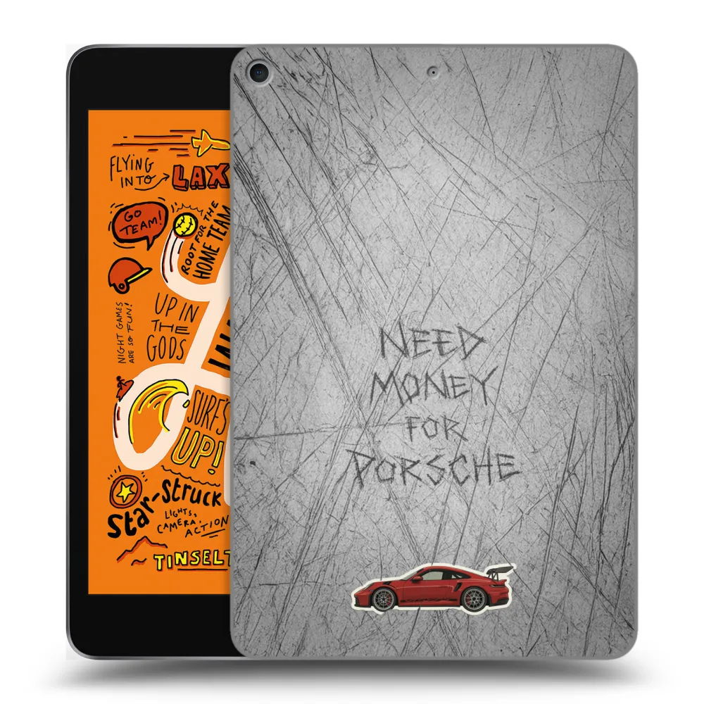 Picasee silikonski prozorni ovitek za Apple iPad mini 2019 (5. gen) - Garage Scratch