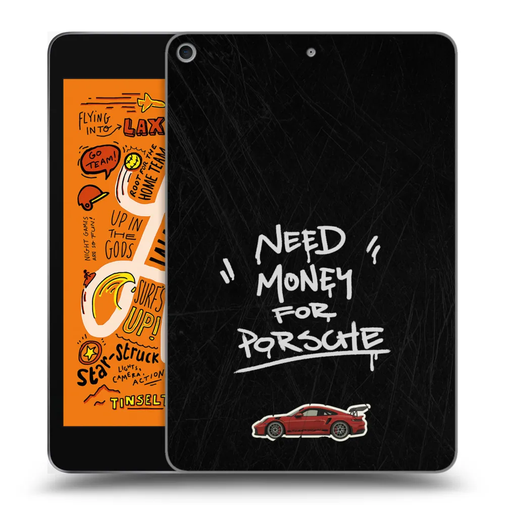 Picasee silikonski prozorni ovitek za Apple iPad mini 2019 (5. gen) - Dark Racer