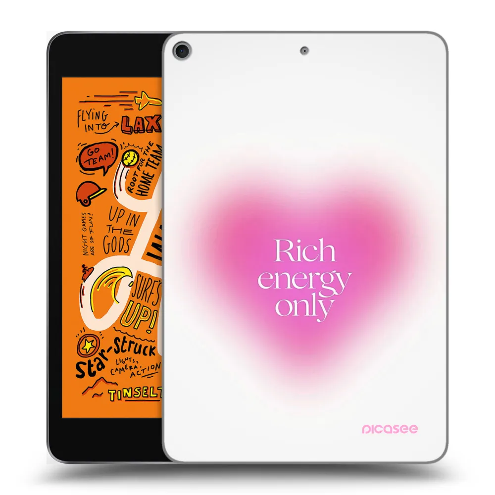 Picasee silikonski prozorni ovitek za Apple iPad mini 2019 (5. gen) - Rich Energy