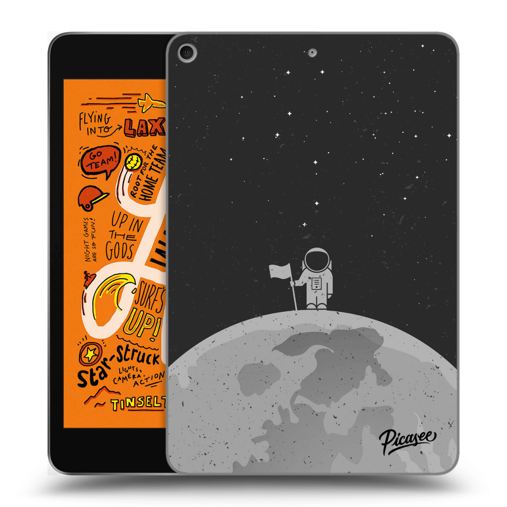 Picasee silikonski črni ovitek za Apple iPad mini 2019 (5. gen) - Astronaut