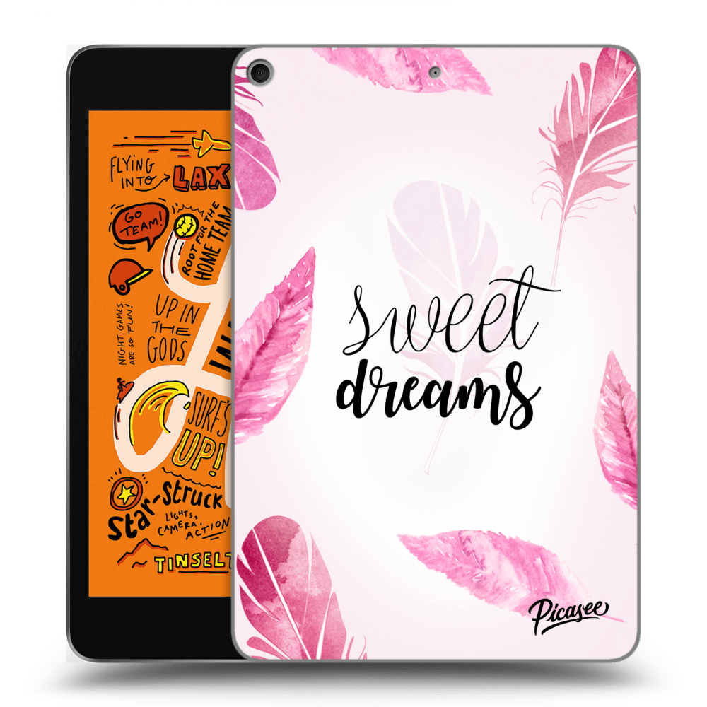 Picasee silikonski črni ovitek za Apple iPad mini 2019 (5. gen) - Sweet dreams