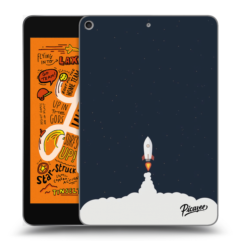 Picasee silikonski prozorni ovitek za Apple iPad mini 2019 (5. gen) - Astronaut 2